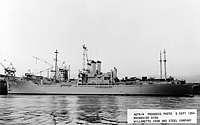 USS Belmont (AGTR 4) on 9 September 1964
