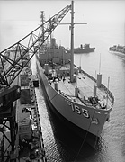 USS Georgetown (AG 165) in late 1963