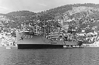 USS Alcor (AK 259) on 5 October 1955