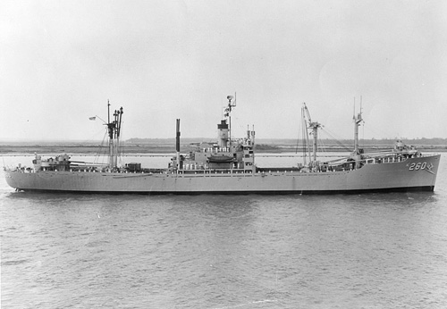 USS Betelgeuse (AK 260) circa the 1960s.