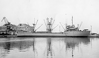 USNS Col William J O'Brien (T-AK 246) with heavy lift gear