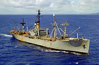 USNS Furman (T-AK 280) on 1 August 1980
