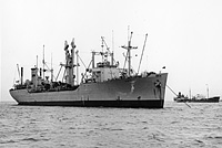 USNS Marine Fiddler (T-AK 267) on 29 January 1955