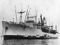 USNS Marine Fiddler (T-AK 267) in late 1967