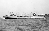 USNS Marine Fiddler (T-AK 267) on 8 March 1953