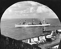USNS Marine Fiddler (T-AK 267) in 1964