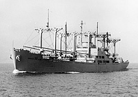 USNS Schuyler Otis Bland (T-AK 277) on 13 December 1963