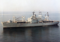USS Charleston (LKA 113) on 9 July 1987