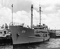 USS Brule (AKL 28) on 29 April 1954