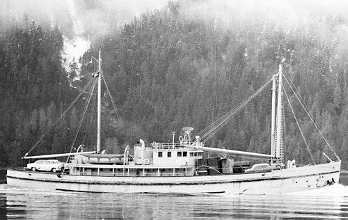  USFWS Dennis Winn (ex Army FS 244, sister to T-AKL 33) between 1948 and 1956.