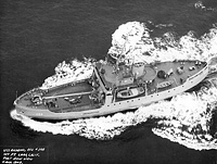 USNS Redbud (T-AKL 398) on 4 August 1949