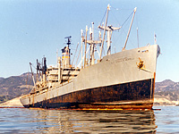 USNS Pvt Joseph F Merrell (T-AK 275) on v