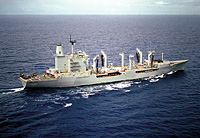 USNS Cimarron (T-AO 177) on 21 March 1983