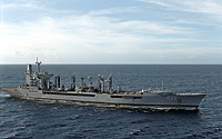 USNS Cimarron (T-AO 177) on 2 August 1998