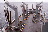 USNS Willamette (T-AO 180) on 1 July 1986