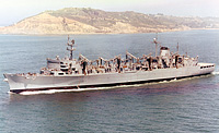 USS Camden (AOE 2) circa 1967