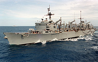 USS Seattle (AOE 3) on 24 March 1986