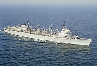 USS Seattle (AOE 3) on 1 October 1983