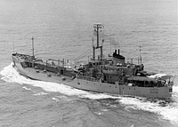 USNS Alatna (T-AOG 81) on 7 April 1969