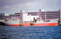 USNS Nodaway (T-AOG 78) in November 1980