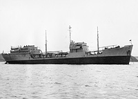 USNS Rincon (T-AOG 77) on 15 February 1955