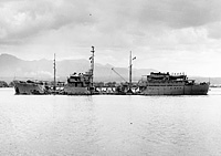 USNS Rincon (T-AOG 77) circa the mid 1950s