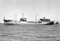 USNS Tonti (T-AOG 76) circa the mid 1950s