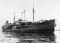 USNS Cedar Creek (T-AO 138) circa 1950