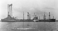 USNS Cedar Creek (T-AO 138) circa 1950