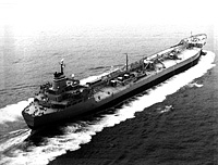 SS Mission Capistrano (AOT 5005) between 1987 and 2004