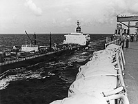 MV Falcon Princess refueling USS Blue Ridge in 1973