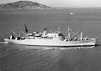 USNS Barrett (T-AP 196) on 28 February 1963