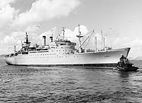 USNS Barrett (T-AP 196) circa 1956