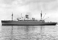 USAT Fred C Ainsworth on 20 April 1949
