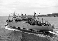 USNS Geiger (T-AP 197) in December 1962