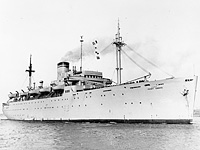 USNS Henry Gibbins (T-AP 183) circa 1952