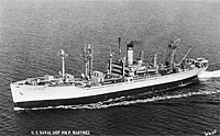 USNS Pvt Joe P Martinez (T-AP 187) in 1950-52