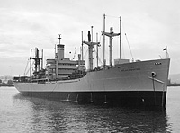 USNS Pvt Joe P Martinez (T-AP 187) in September 1951