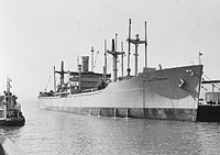 USNS Pvt Sadao S Munemori (T-AP 190) on 16 April 1951