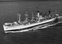 USNS Sgt Sylvester Antolak (T-AP 192) in 1950-52