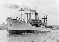 USNS Sgt Sylvester Antolak (T-AP 192) in 1950-52