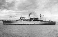 USNS Upshur (T-AP 198) in the 1960s