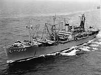 USS Francis Marion (APA 249) on 28 May 1963