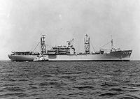 USS Paul Revere (APA 248) on 30 August 1958