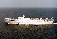 USNS Zeus (T-ARC 7) in 1985 or before