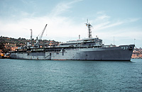 USS Dixon (AS 37) on 16 July 1993
