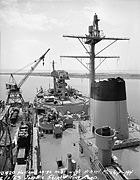 USS Holland (AS 32) on 1 August 1963