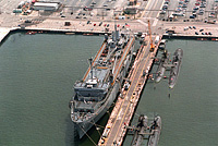 USS L Y Spear (AS 36) on 25 June 1995