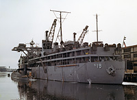 USS Proteus (AS 19) on 21 January 1961