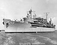 USS Proteus (AS 19) on 8 August 1960